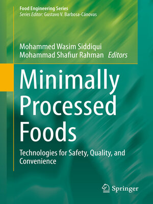 cover image of Minimally Processed Foods